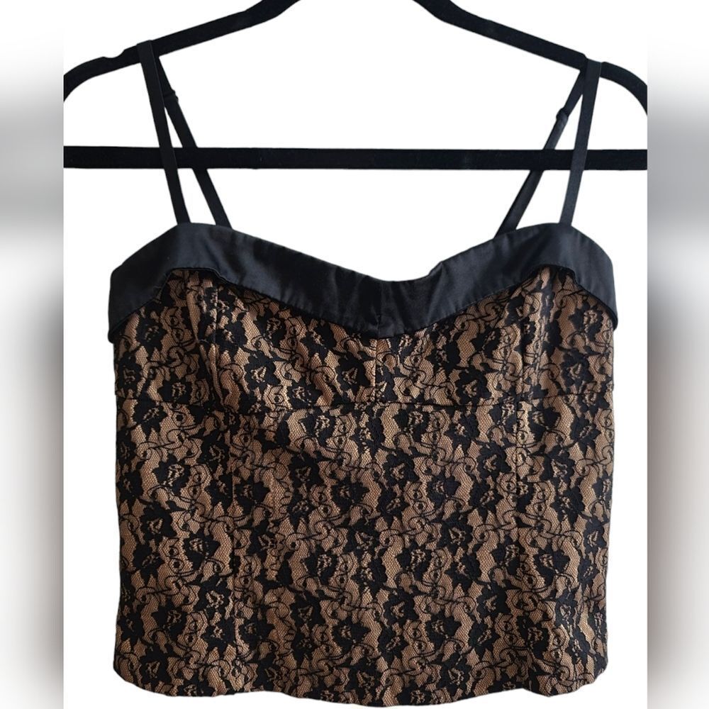 Maude Black Lace Top